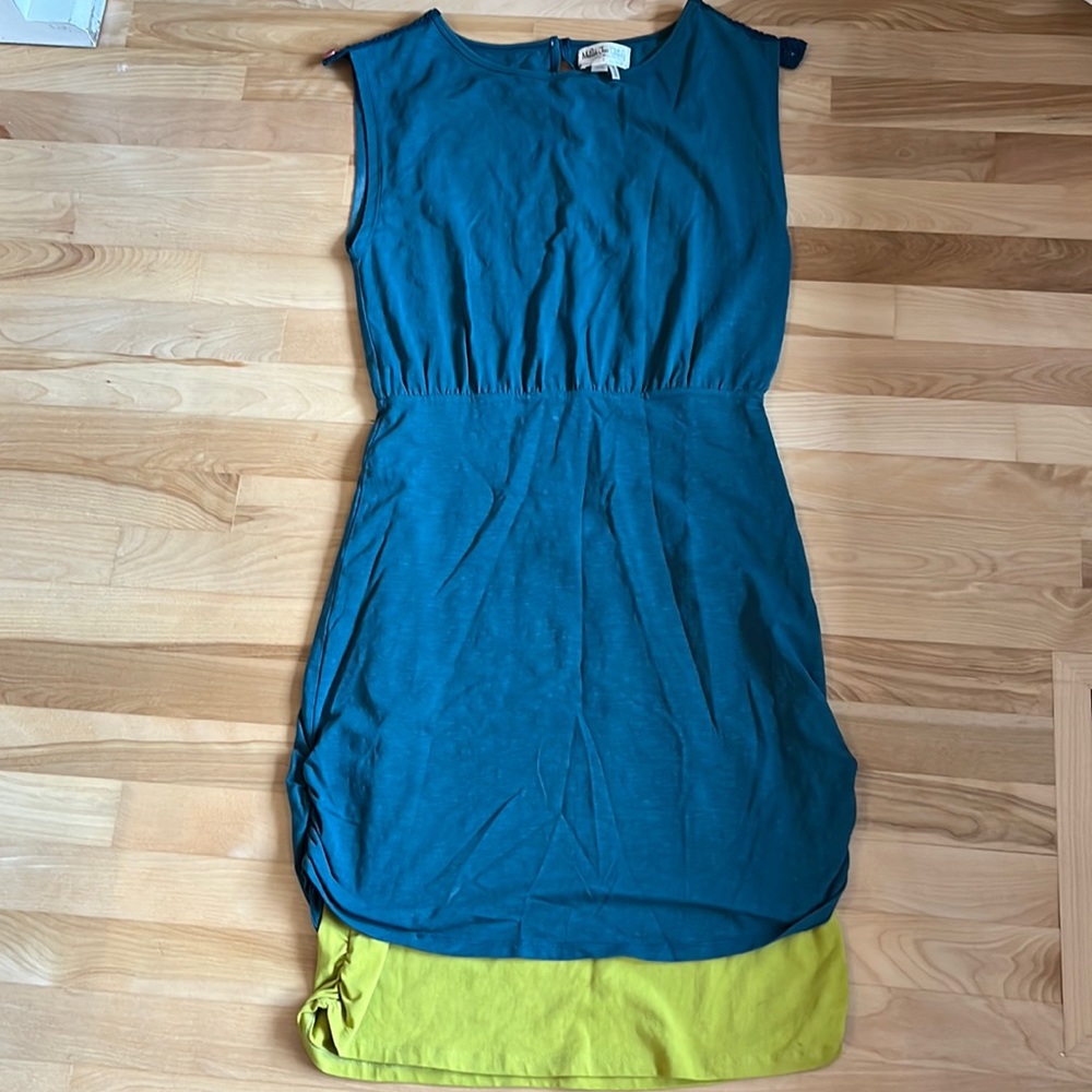 Matilda Jane women’s blue sleeveless dress small S